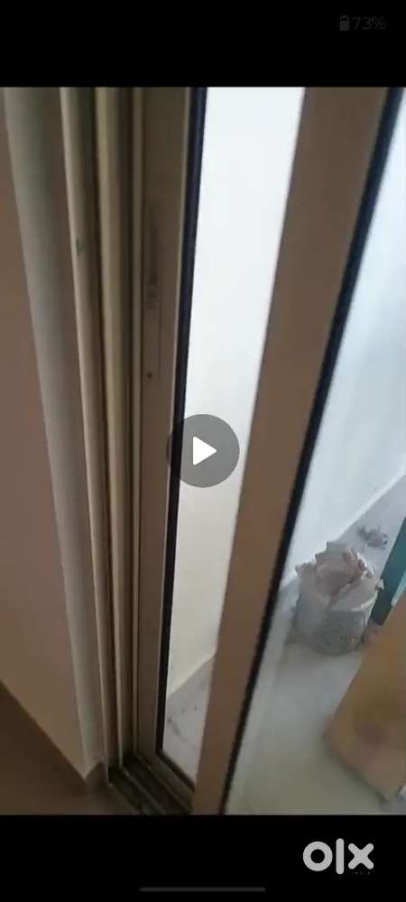 Used UPVC 3 channel partition Doors