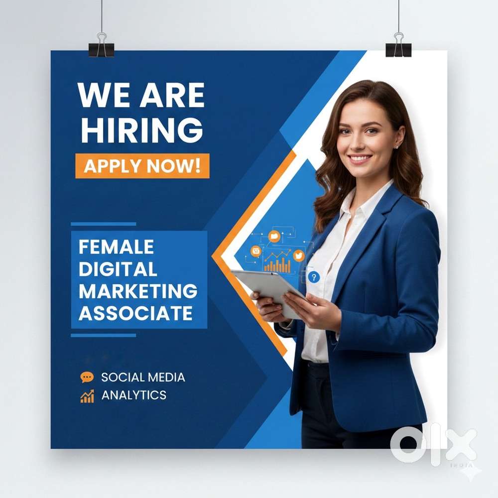 HIRING FEMALE DIGITAL MARKETING ASSOCIATE