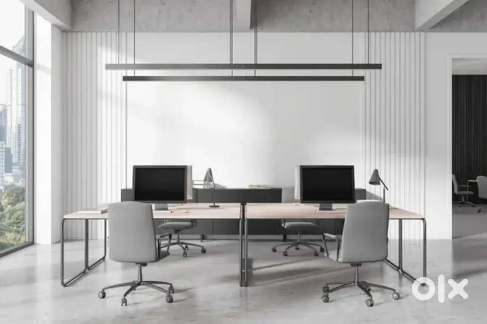 Brand new office sector 8 ground floor fully furnished road touch Prim