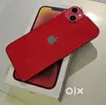 Iphone 14 + 256gb Red Edition Brand New condition With Indian billing.