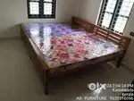 Double cot kattil with mattress 6000