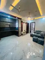 2bhk semi furnished flat all basic amenities gated society