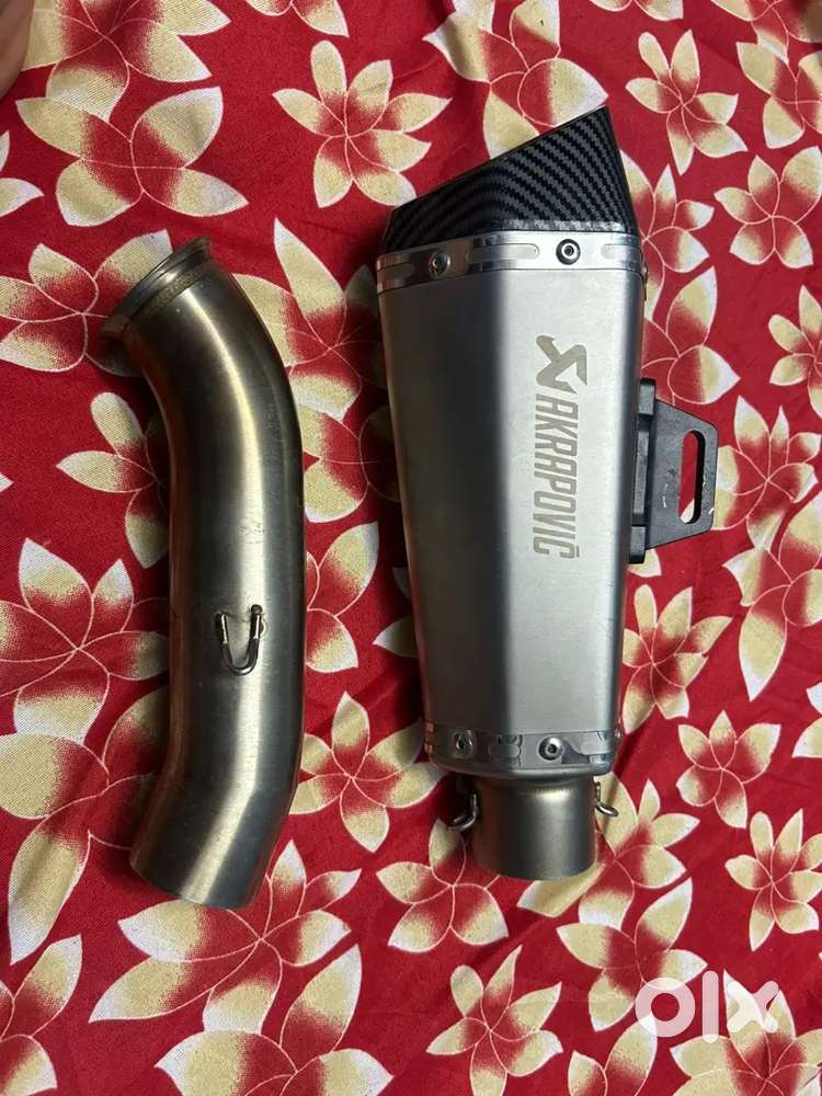 Acrapovic exhaust and bs4 bendpipe