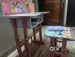 Selling of study table and chair.
