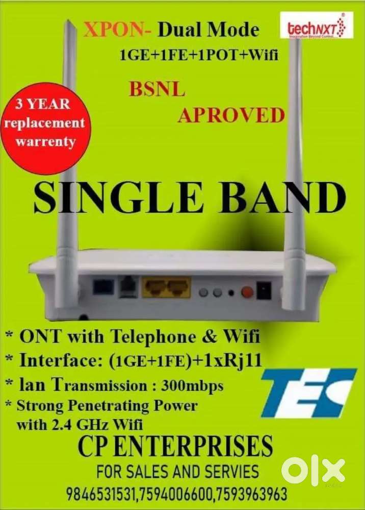 Ont and modem servicing and configuration