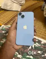 Selling my 4 months old I phone 14 in blue colour/.Need urgent money