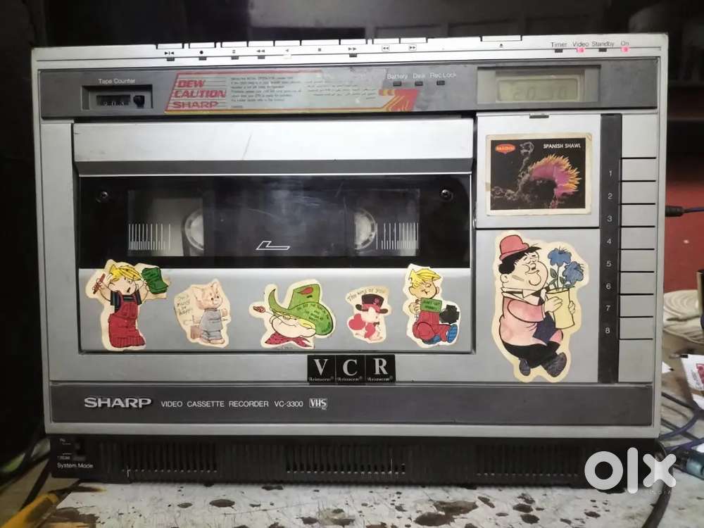 Vintage Sharp VC-3300 VCR – Fully Working – Collector’s Item