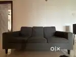 Grey 3 seater sofa from IKEA