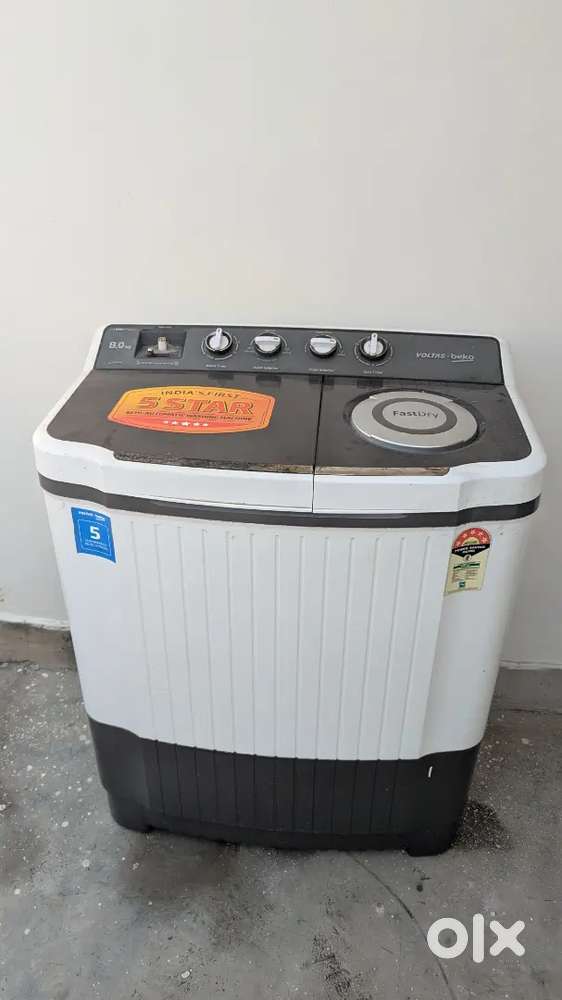 Voltas Beko 8kg Semi-Automatic Washing Machine Like Brand New!