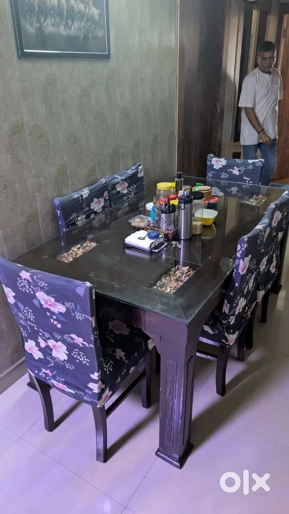 Sofa & Dining set with Table