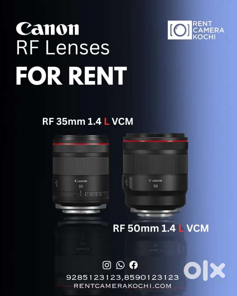 RF 50 1.4 L VCM,
RF 35 1.4 L VCM, RF 85 1.4 L VCM available for rent