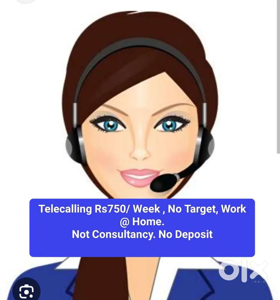 Female Telecalling, Work at Home, No Target