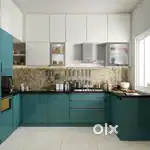 Best quality modular kitchen starting only 29990 EMI Available