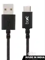boAt Data Cable Type-C A400 | Type-C / 2 Mtrs Cable| 3A Fast Charging