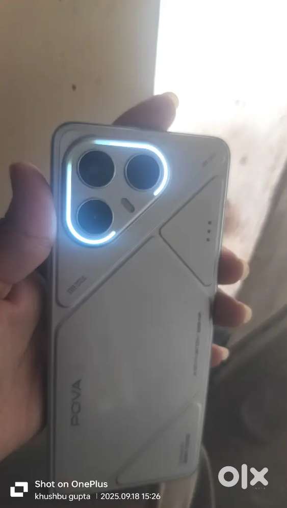 Tecno pova 7 brand new only 1 month used not taim pass only bayars