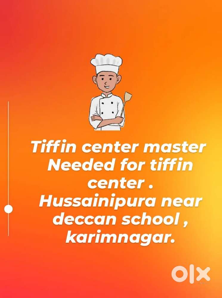 Tiffin center master needed for only morning section