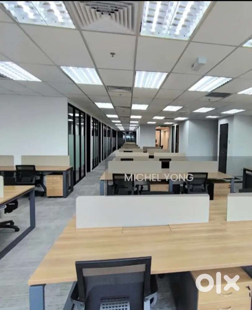 Furnished Ofc-1100ft To 5000ft(AC,Cabins,Workstations,Pantry, Toilet