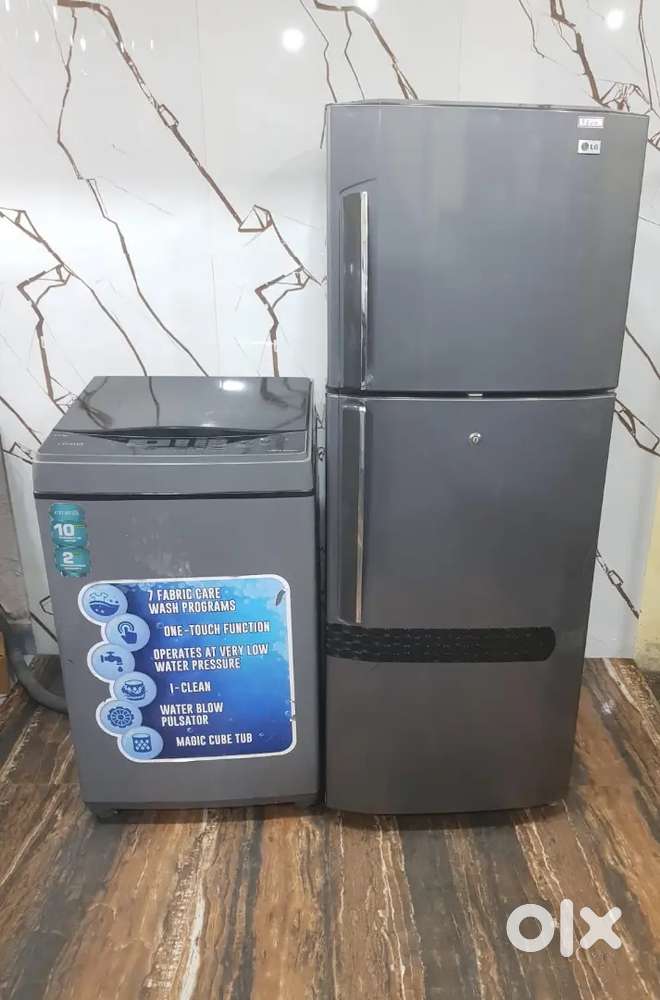 Best combo offer available refrigerator nd washing machine!