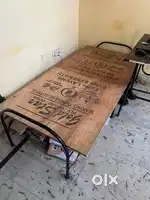 Wooden folding bed x 2 @ ₹1200 each
