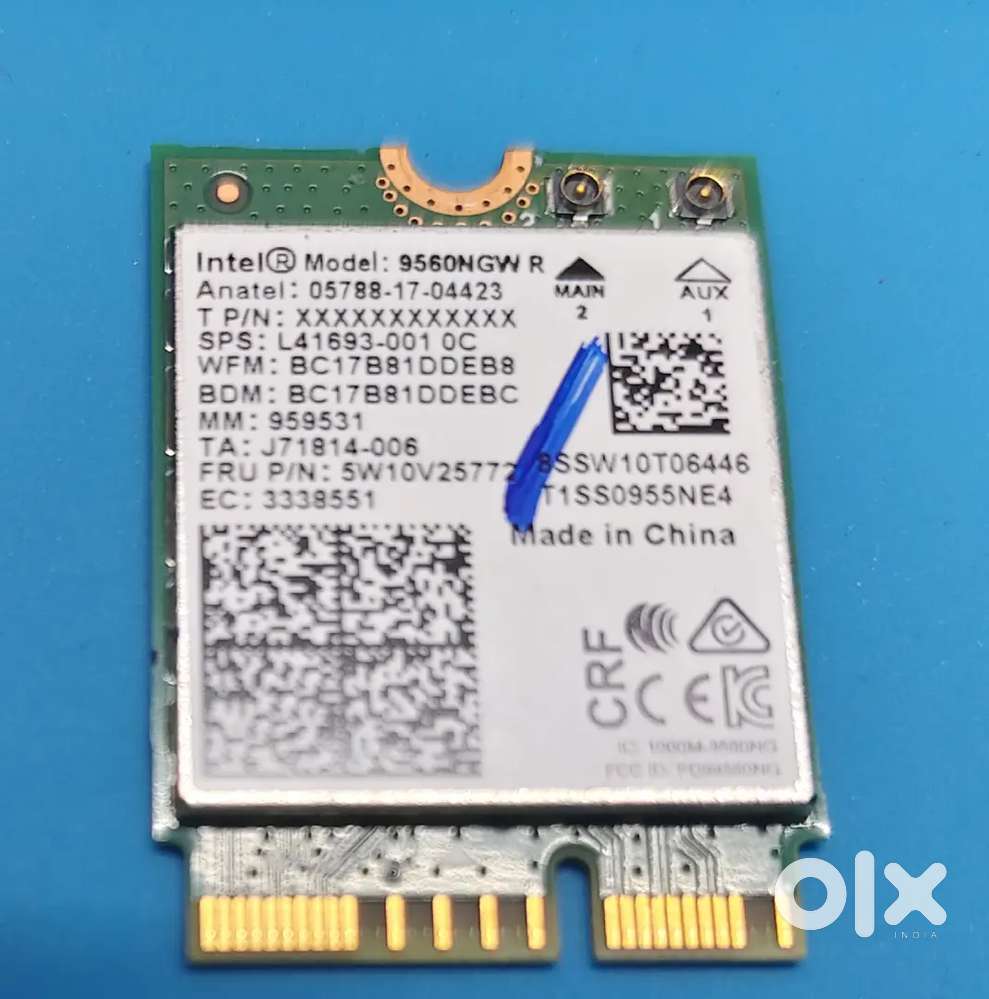 Intel Dual Band Wireless-AC 9560NGW Wi-Fi + Bluetooth Card (M.2)