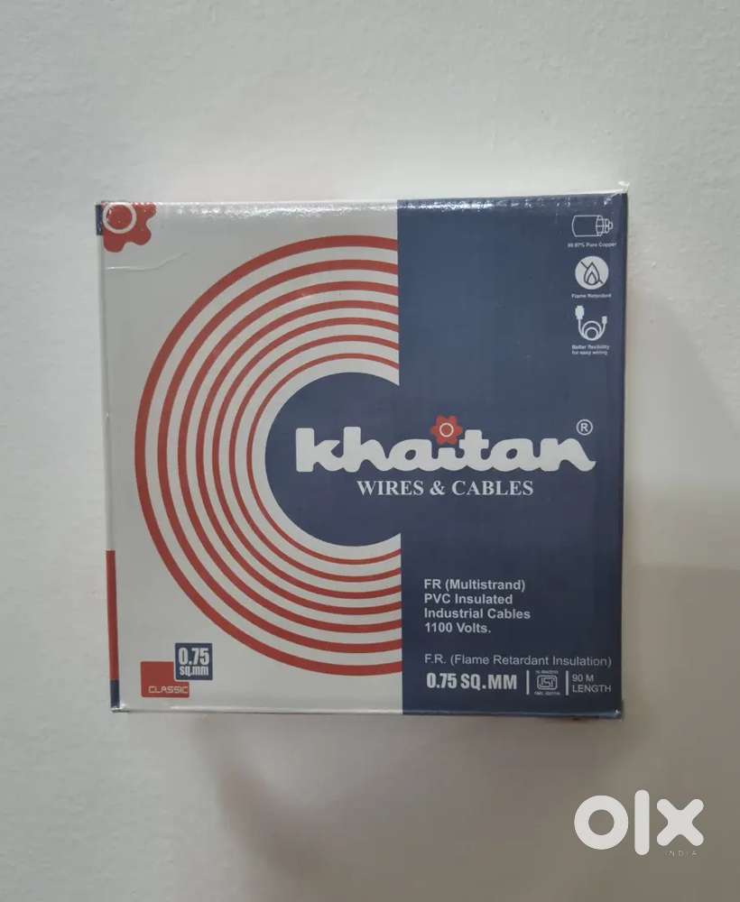 Khaitan wires (new) more sizes available