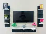 Stylish Wall Mounted TV Unit with Shelves – Great Condition –Rs. 1,200
