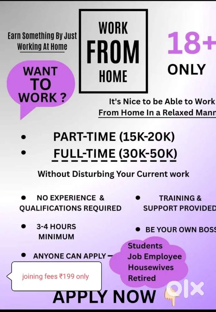 Remote job, daily earning 1000rs+ fresher welcome