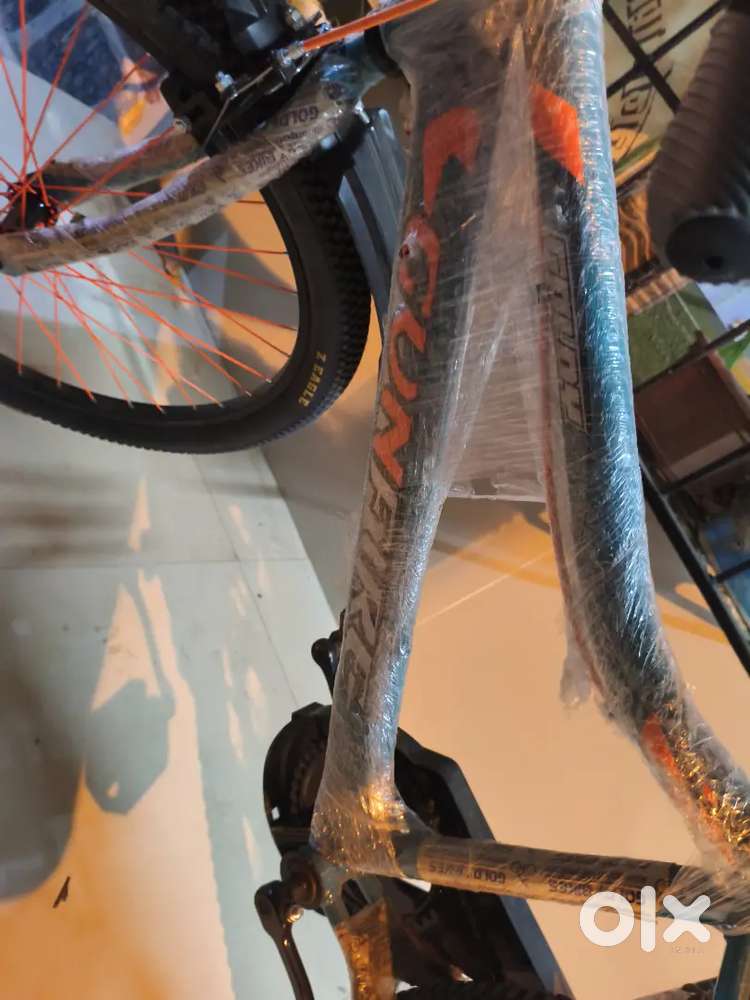 The more power you have, the more speed your bicycle has.