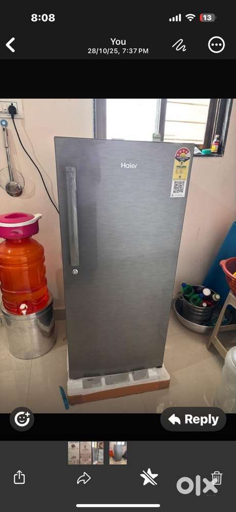Haier single door freez