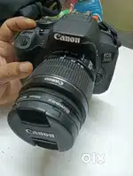 Canon EOS 700D camera with 18.55mm lense .