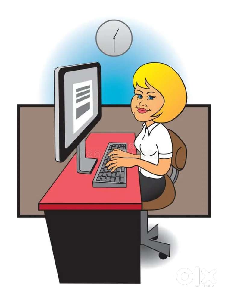 Required male female computer operator for billing