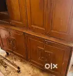 Wooden Cupboards  & Decorative Glass Doors for Sale – Vintage & Sturdy