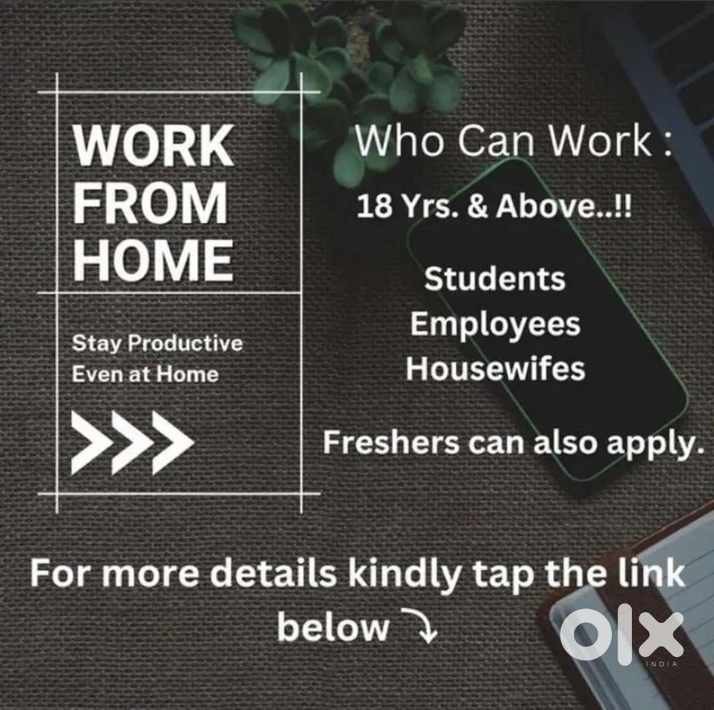 WORK FROM HOME OPPORTUNITY