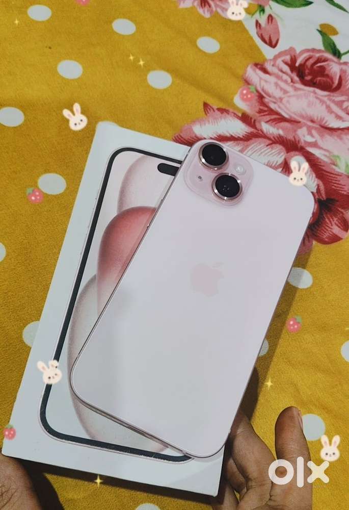 i phone 15 pink color 128 gb