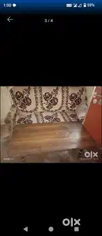 Sofa set with table