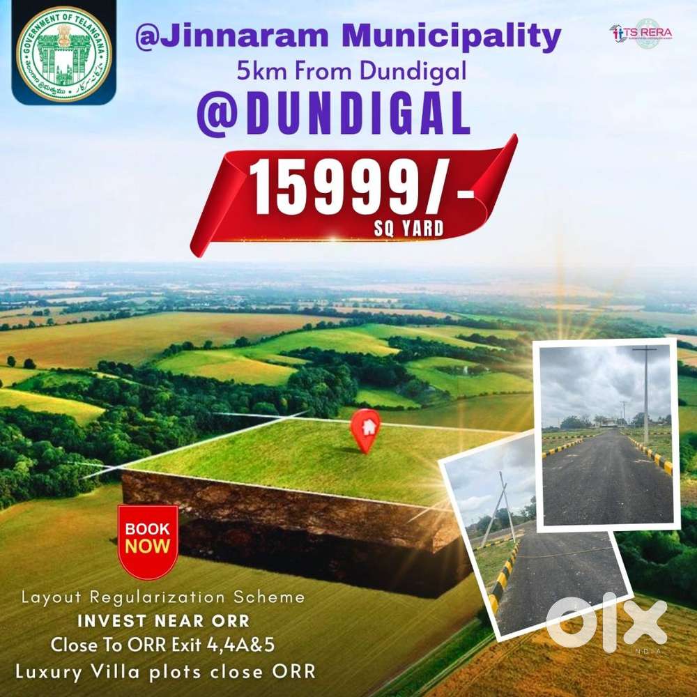 Luxury villa open plots close to ORR