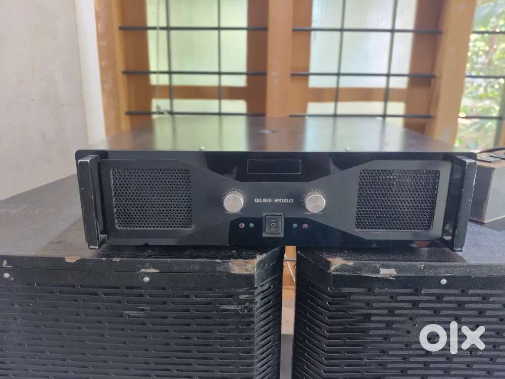 Speaker, amplifier, mixer