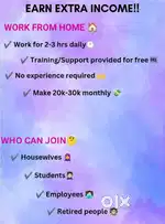 Work from home part time