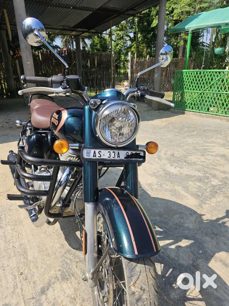 Royal Enfield classic 350 less driven