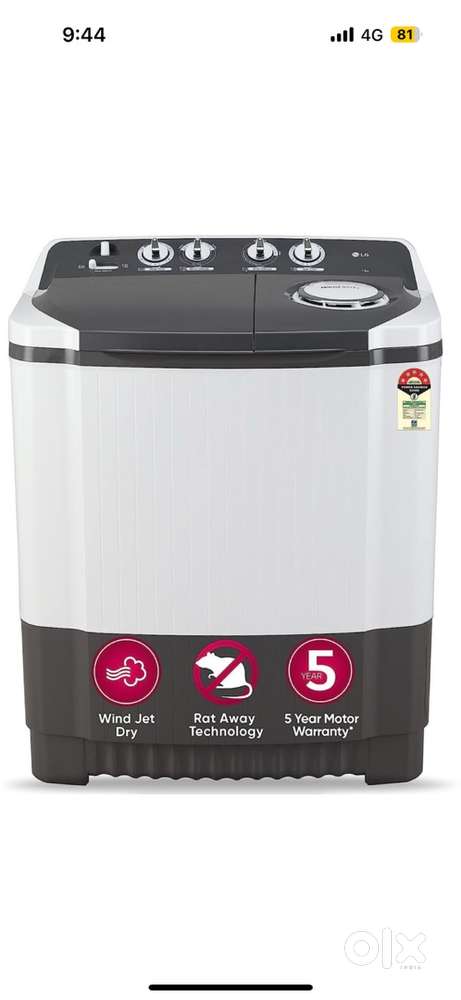 LG 7kg sami automatic washing machin