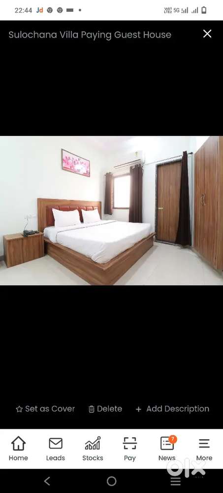 Prime loction AC Pg available on rent, all facilities, feelings osm