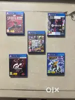 PS4 Games Collection of 5 brand new