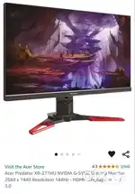Acer Predator XB-271HU - Gaming Monitor