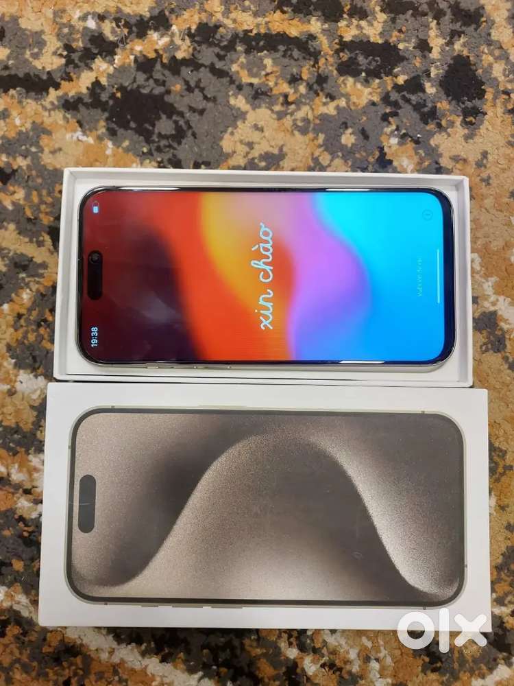 APPLE IPHONE AVAILABLE 15PRO BOX GOOD CONDITION PHONES COLOR AVAILABLE