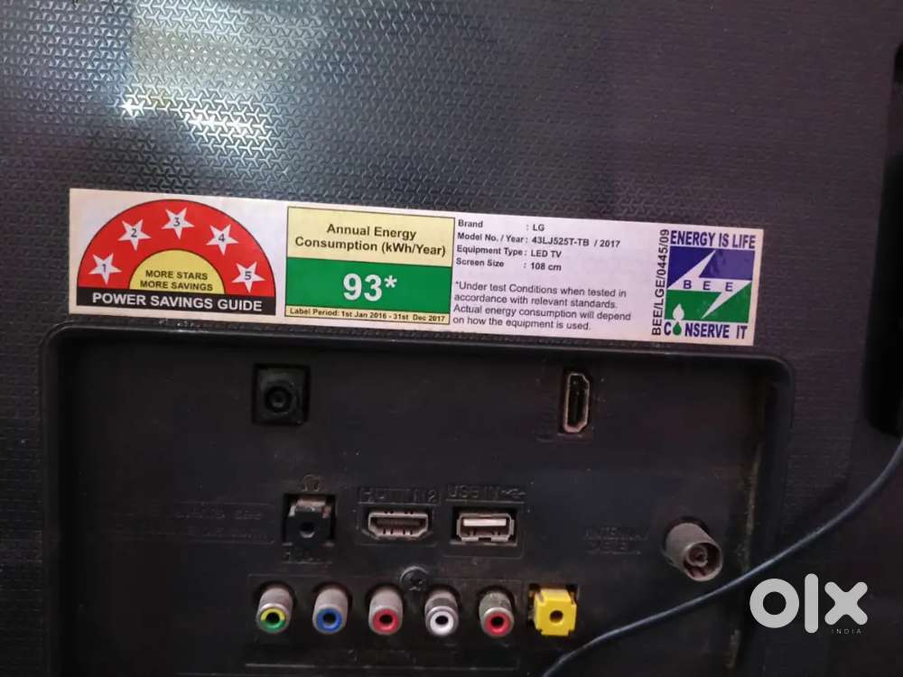 LG 43inch TV