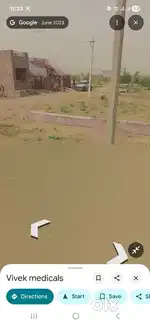 Shyam nagar corner plot park facing