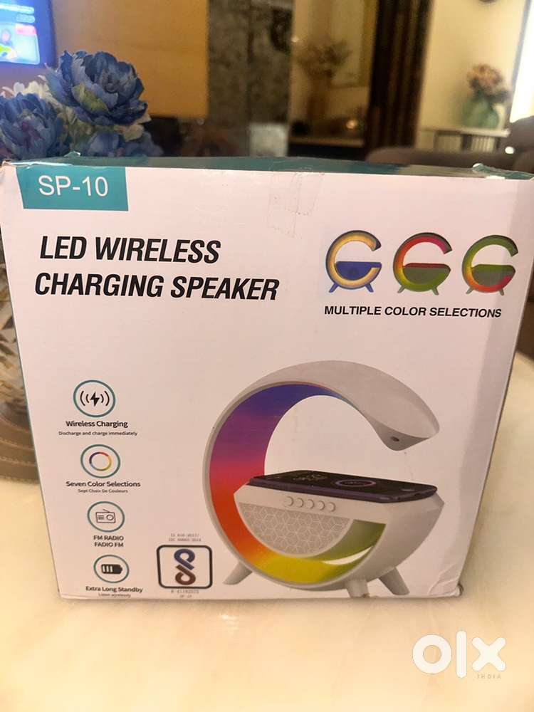 SP-10 LED Wireless Charging Speaker