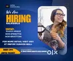 Want sales girls at shop