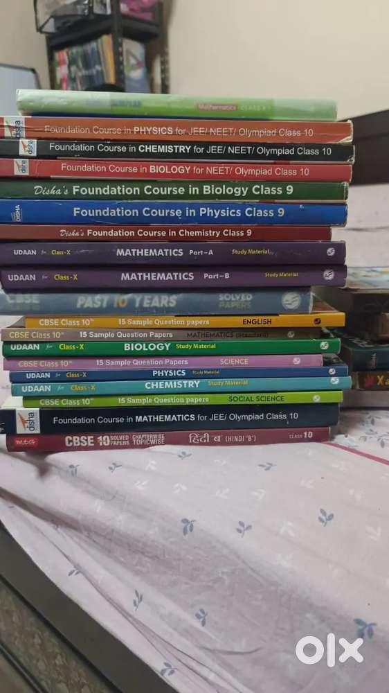 DISHA,UDAAN,PW, 9TH,10TH BOOKS
