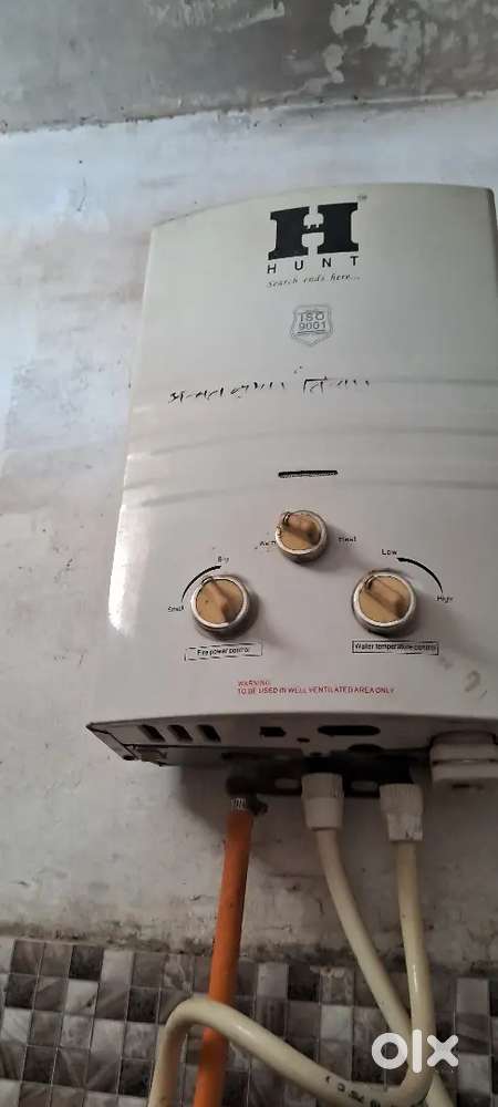 Gas geyser